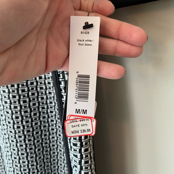 Lori M collection black and white, medium, brand new. Dress, office wear, formal - Picture 4 of 6